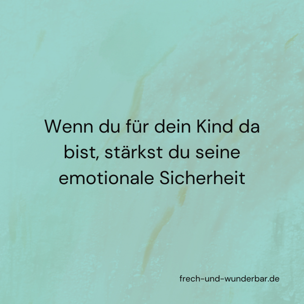 Sichere Bindung - Perfektion ist überbewertet!