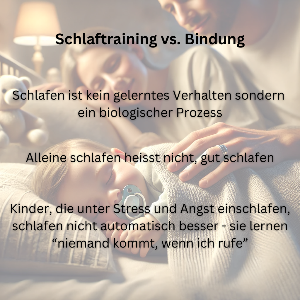 Wie lange sollte ich mein Kind in den Schlaf begleiten?