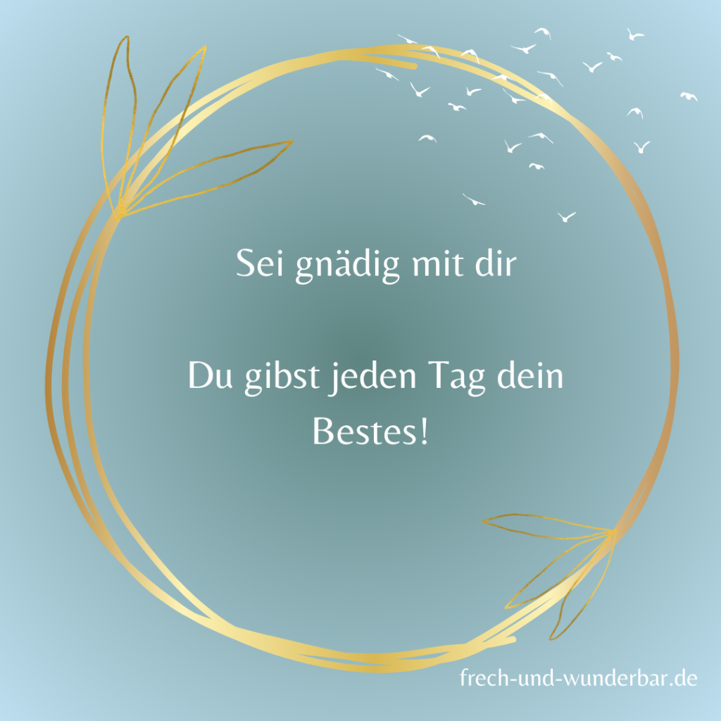 Wenn du merkst, dass du die Kontrolle verloren hast..