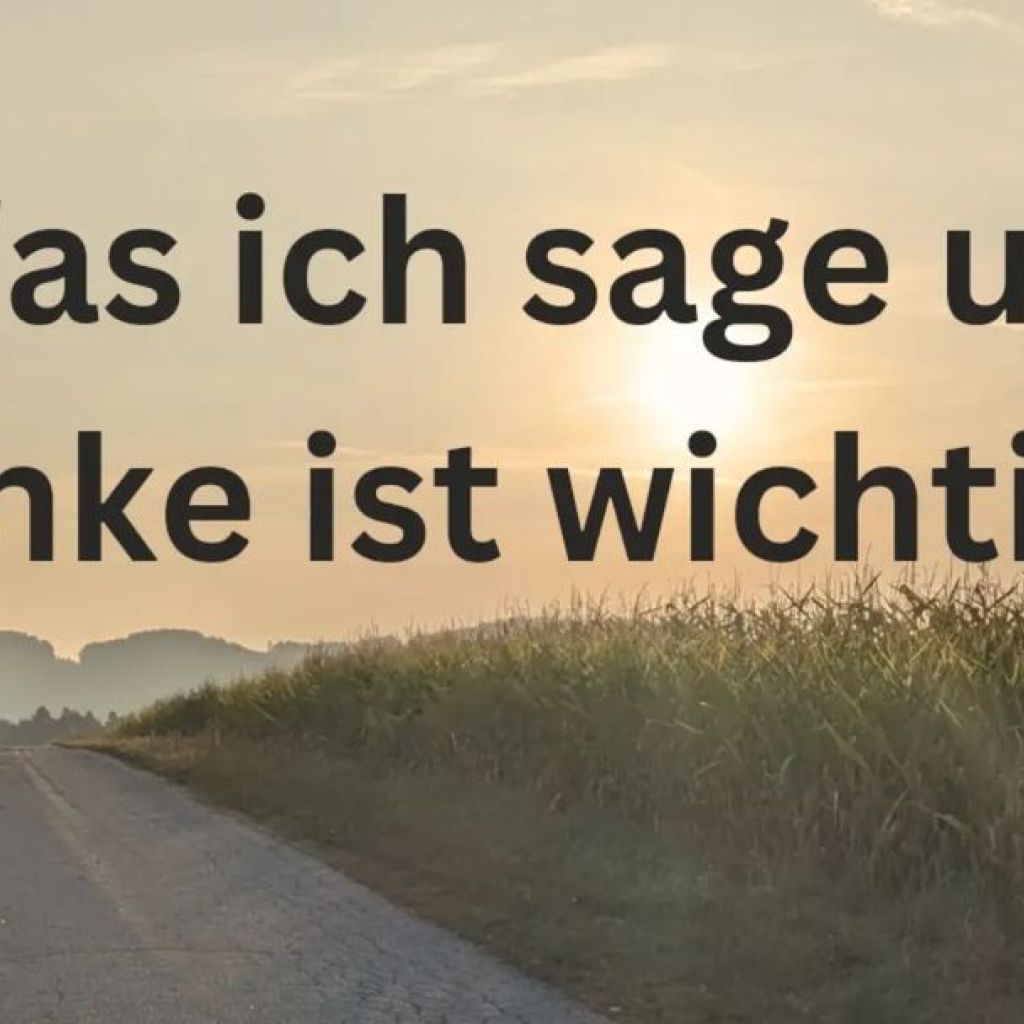 Was ich sage und denke ist wichtig - Frech & Wunderbar