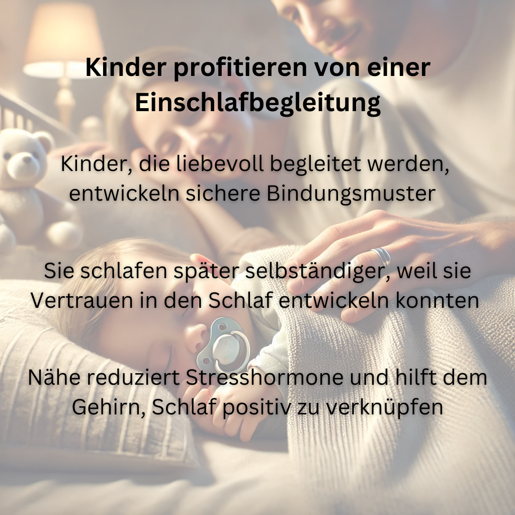 Wie lange sollte ich mein Kind in den Schlaf begleiten?